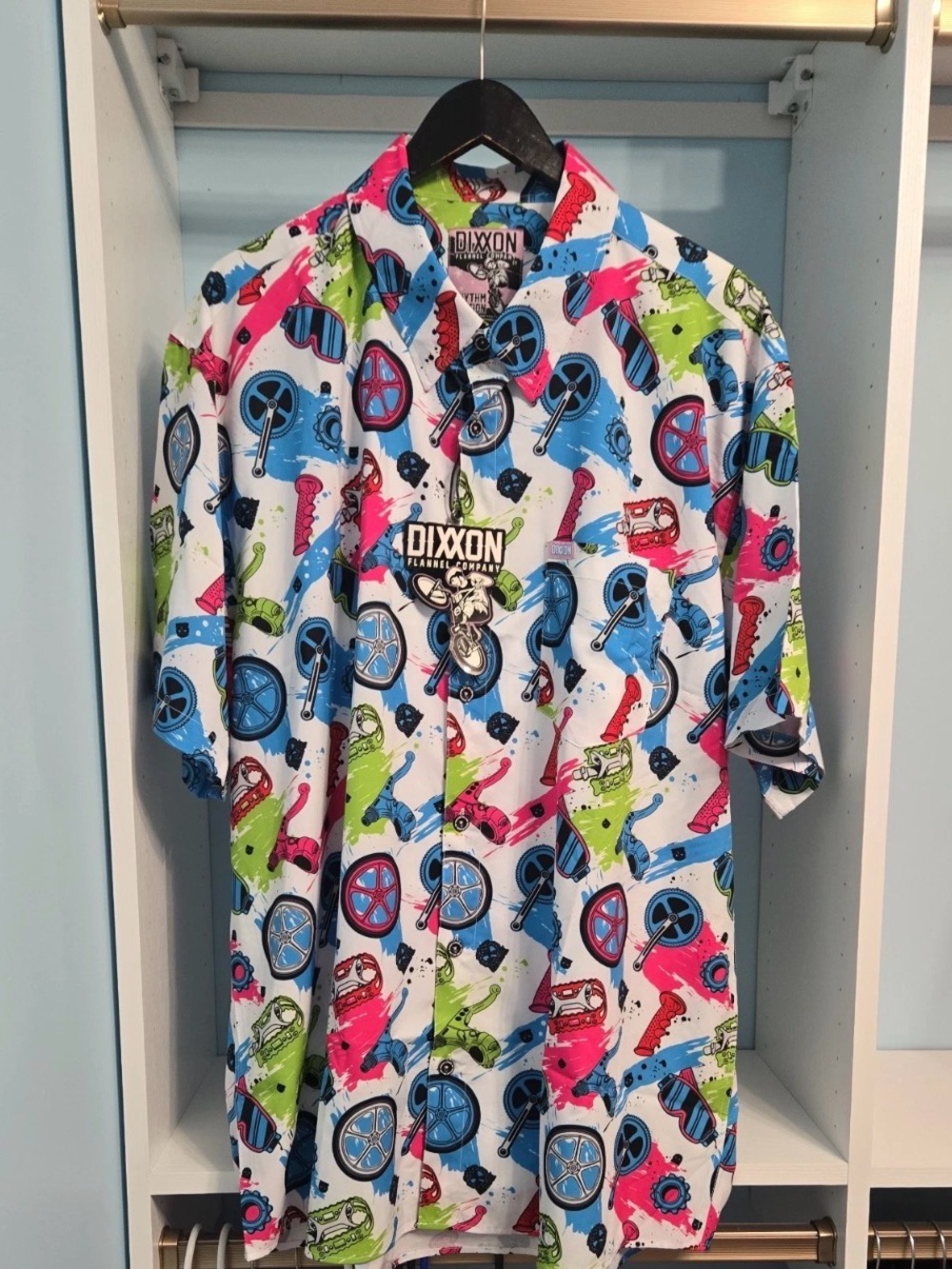 Dixxon Rhythm Section BMX Short-Sleeve Party Shirt